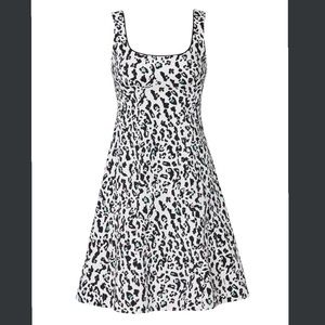 Nanette Lepore White Leopard Dress